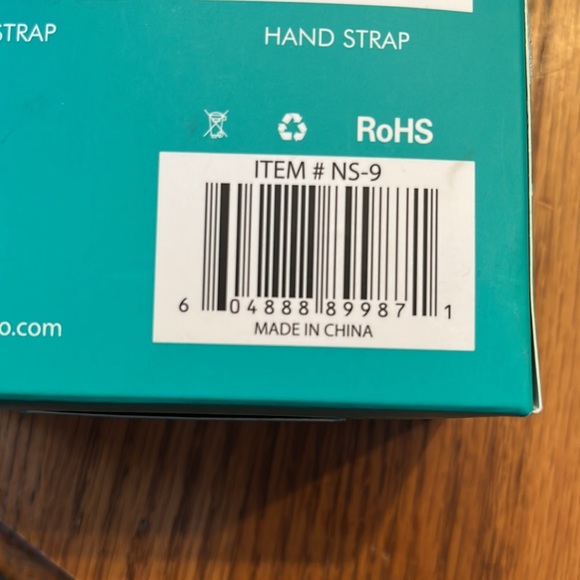 Movo NS-9 black camera strap quick release hand and neck straps, open box - Picture 3 of 8